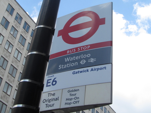 York Road easyBus stop