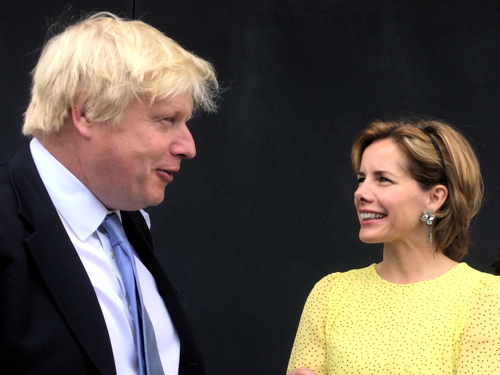 Boris Johnson and Darcey Bussell