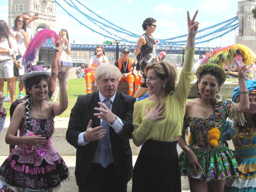 Boris Johnson and Darcey Bussell launch Big Dance 2014
