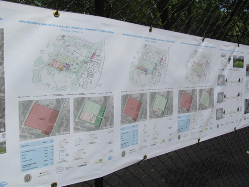 Last chance to comment on Archbishop’s Park sports proposals