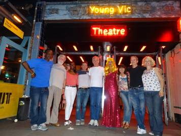 Homeless Londoners perform on Young Vic stage