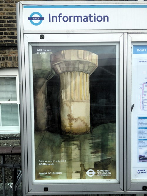 Blackfriars watercolour to feature on tube station posters