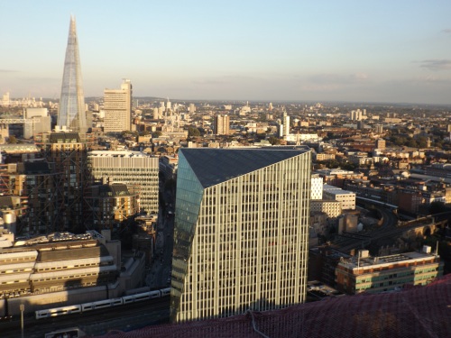 Topping out ceremony at South Bank Tower