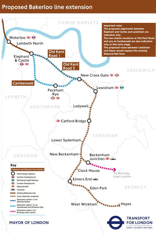 Bakerloo line extension: TfL launches consultation on £3 bn plan