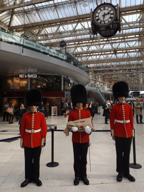 Soil from WWI battlefields arrives at Waterloo Station