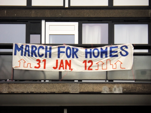 Hundreds join March for Homes from Elephant & Castle to City Hall