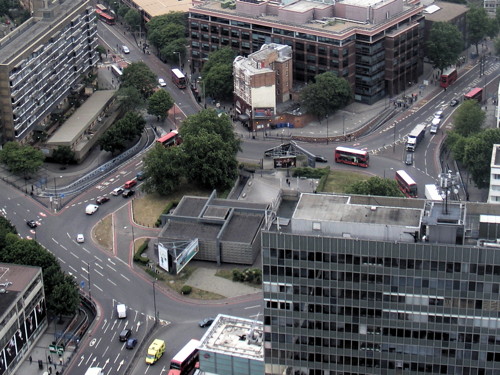 Work Begins On Removal Of Elephant Castle Roundabout 12 April 2015