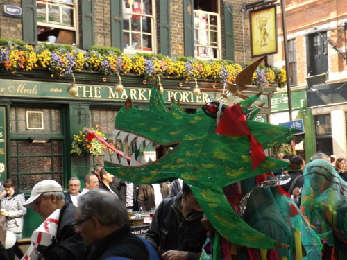 St George’s Day celebrated in Southwark