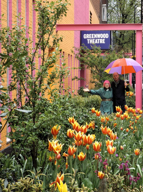 Pocket park brightens corner of Snowsfields and Weston Street