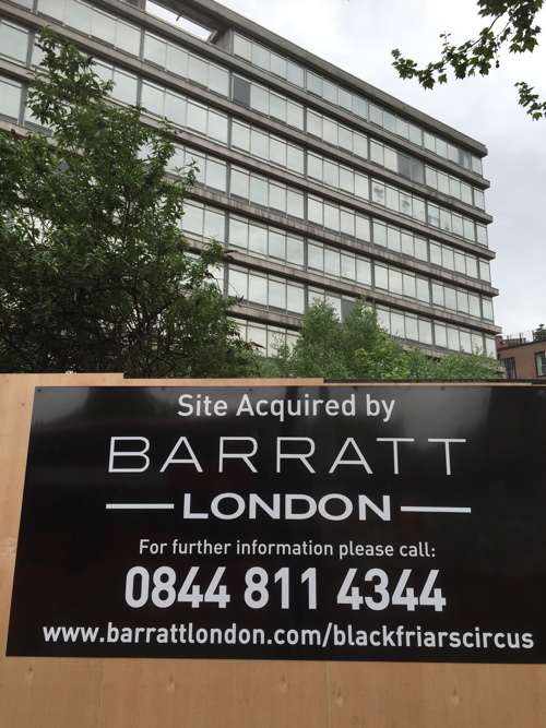 Blackfriars Circus: new name for Barratt development