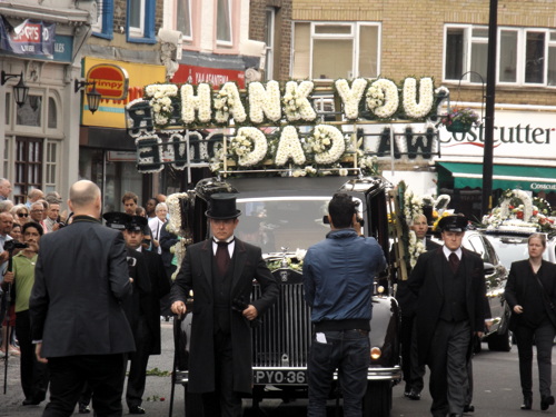Hundreds turn out for funeral of Barry Albin-Dyer