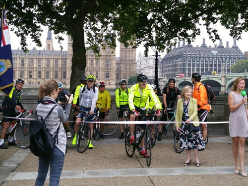 St Thomas' to St Petersburg: 2,000-mile bike ride under way