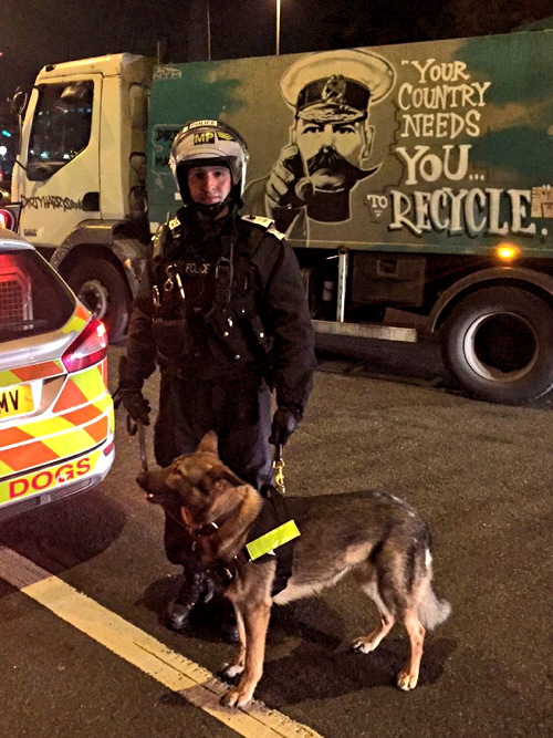 Riot in Lambeth as police block entry to Halloween rave