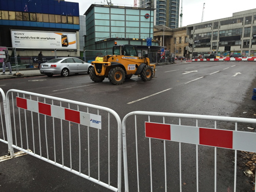 Elephant & Castle roundabout becomes two-way junction