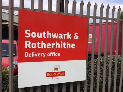 Royal Mail blames roadworks and sickness for SE1 postal problems