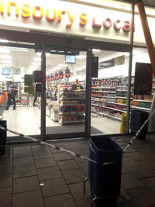 Two arrests for GBH after assault at Sainsbury’s in Waterloo Road