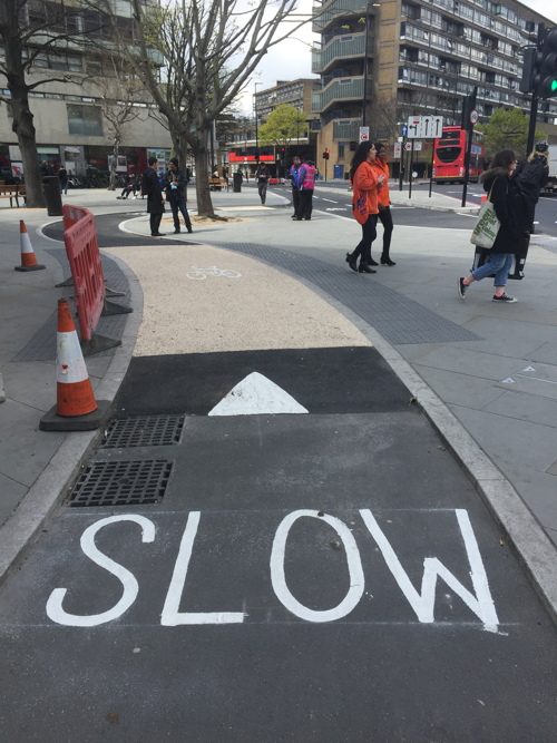 segregated cycle lanes