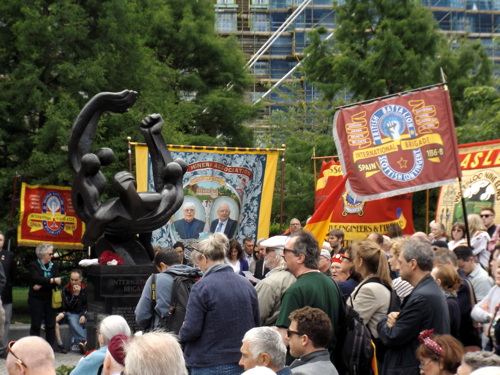 Maxine Peake on South Bank for Spanish Civil War commemoration