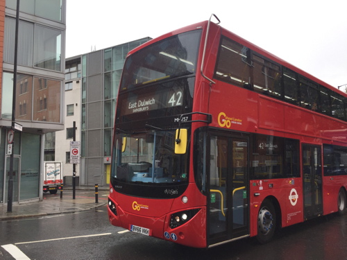 Double-deck buses introduced on route 42