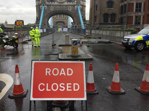 Tower Bridge: three-month road closure begins