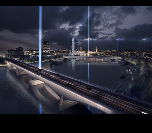 £20m plan to light up Thames bridges: shortlisted ideas on show