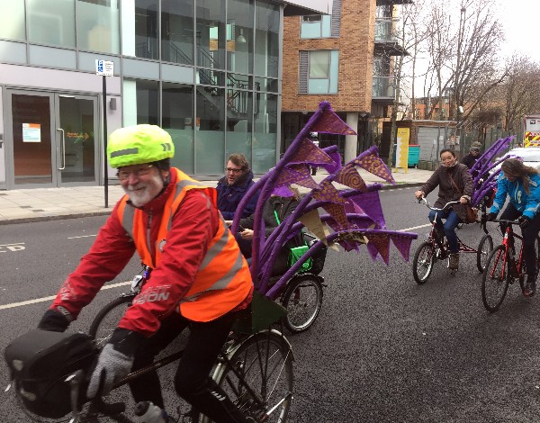 Shrove Tuesday in SE1: pancake races and a Mardi Gras bike parade