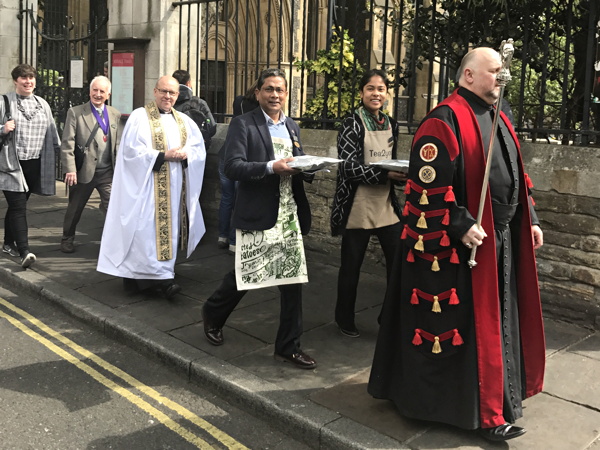 First flush of Darjeeling blessed at cathedral tea service