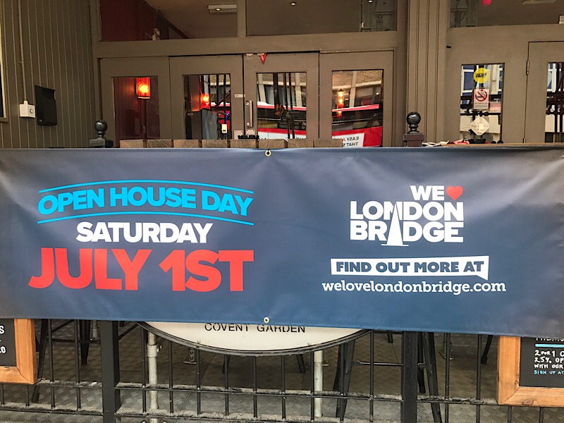 We Love London Bridge: venues and attractions host Open House Day