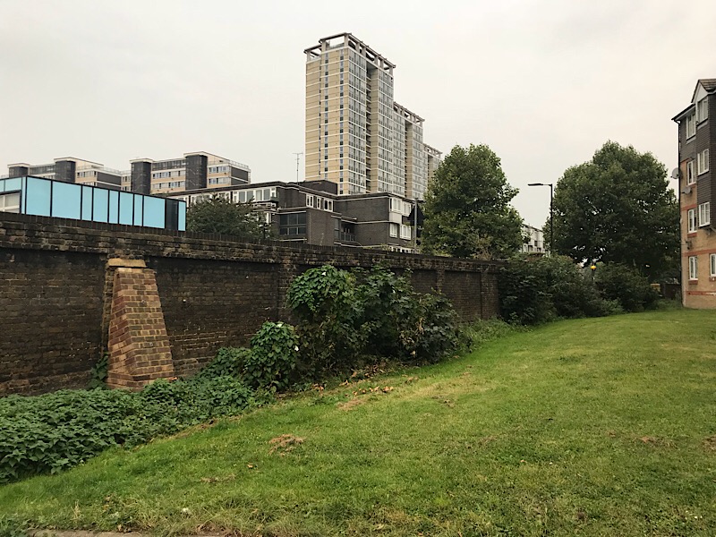 Council OKs demolition of Rolls Road railway yard wall
