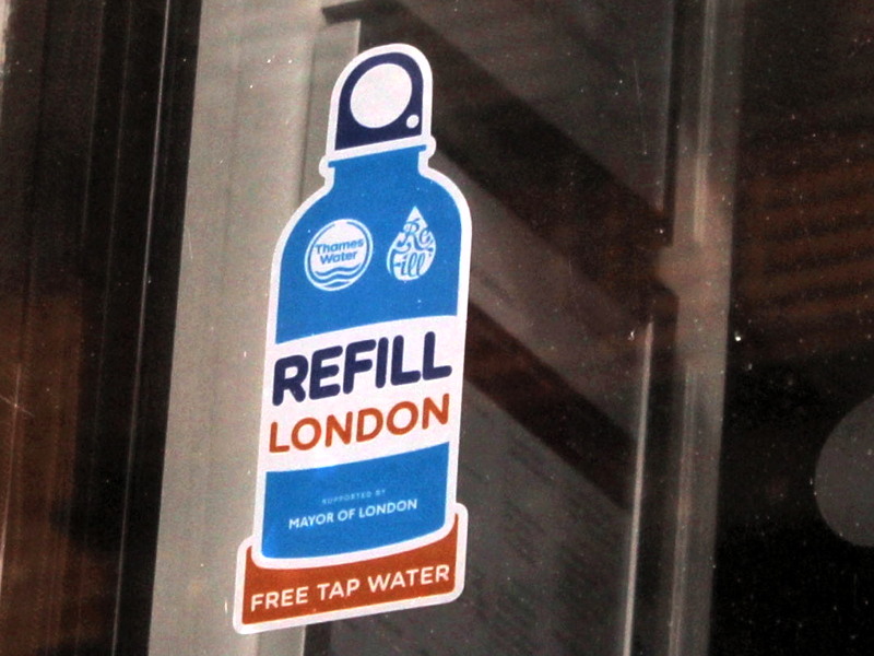 Drinking water bottle refill scheme launched in SE1