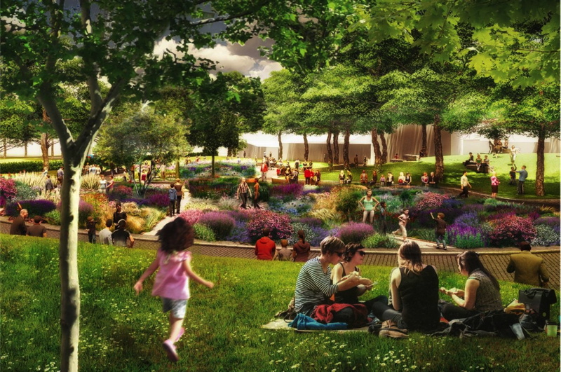 Bernie Spain Gardens: West 8 chosen to upgrade South Bank park [13 May ...