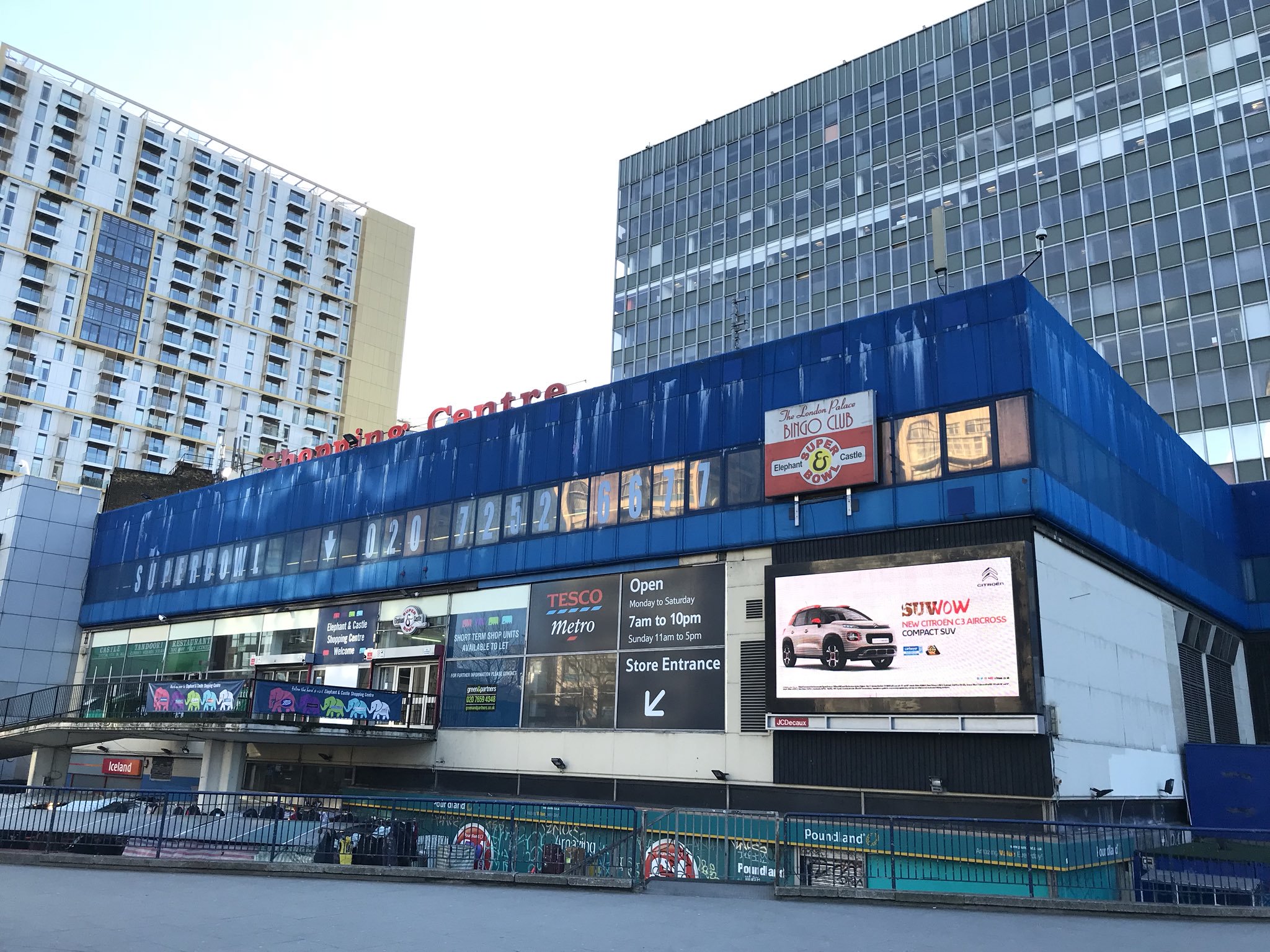 Elephant & Castle Shopping Centre: bid made for listed status