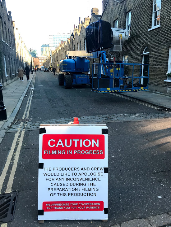 Pennyworth: Batman prequel filming in Roupell Street