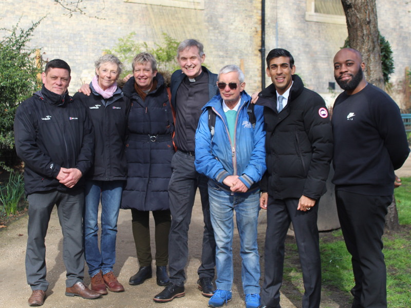 Parks minister visits Waterloo community garden project