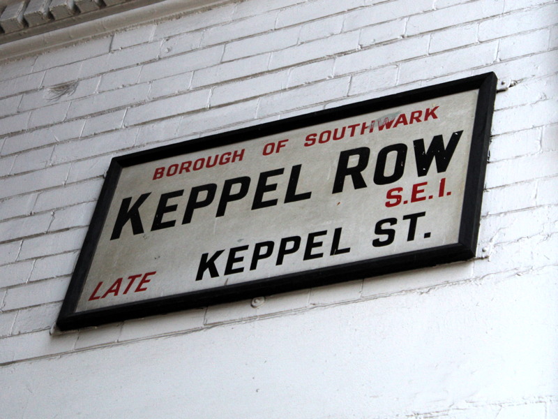 Keppel Row: Bankside alleyway revamped