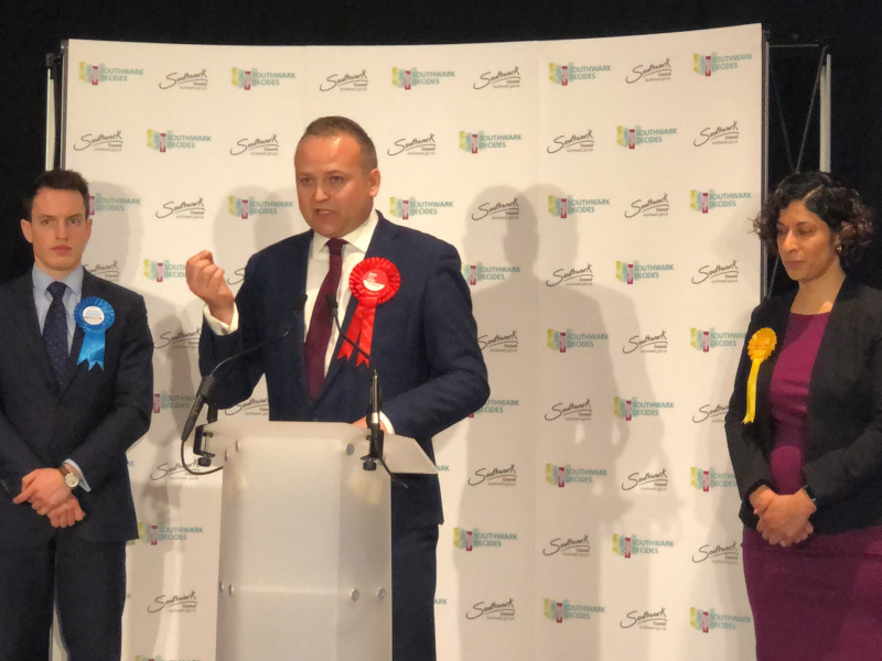 Neil Coyle wins third term as Bermondsey & Old Southwark MP