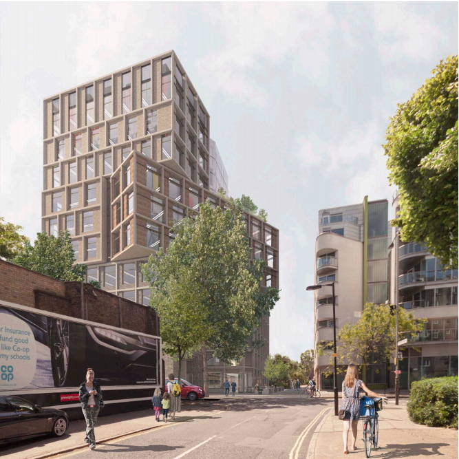 11-storey office block proposed for Long Lane