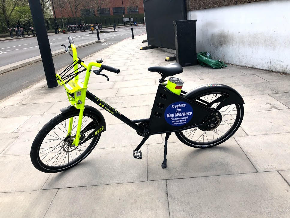 free bikes for nhs