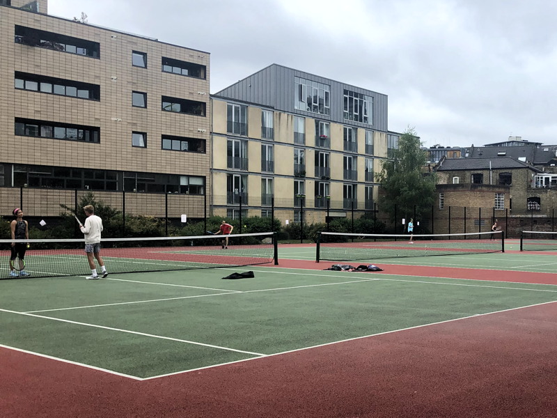 Tanner Street Park tennis courts: online booking introduced