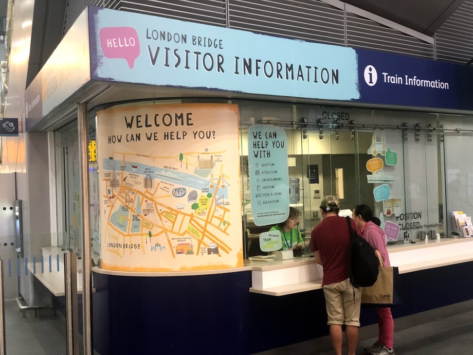Visitor information kiosk opened at London Bridge Station