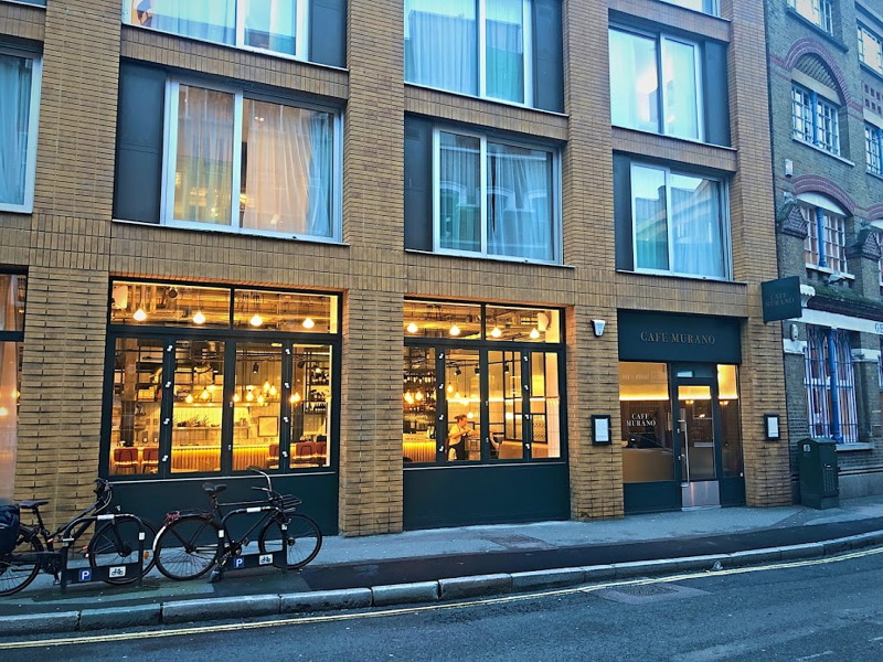 Angela Hartnett's Cafe Murano in Bermondsey Street SE1