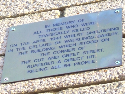 Rededication of War Memorial Plaque at Young Vic