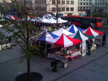 Slow Food UK Christmas Market at Southbank Centre Square