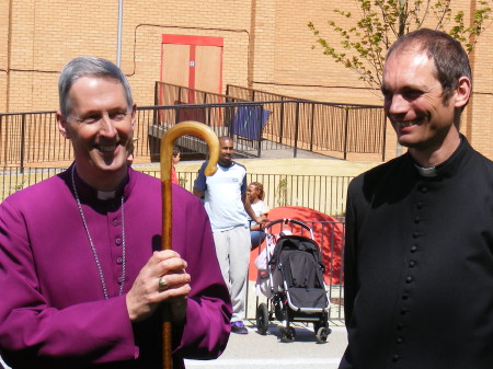 Bishop of Woolwich & Fr Andrew Dodd