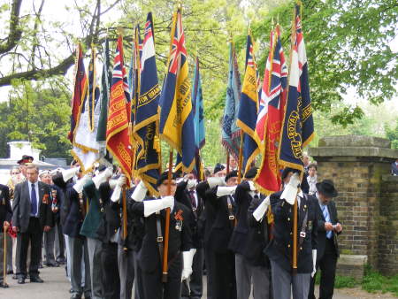 Victory Day Act of Remembrance at Geraldine Mary Harmsworth Park