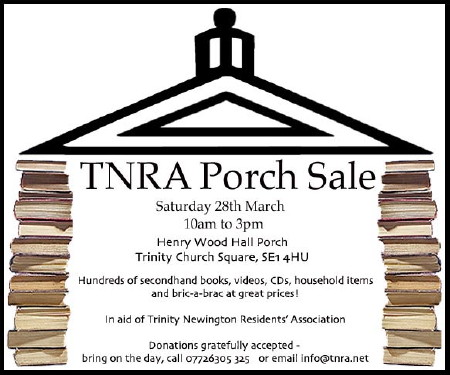 Porch Sale at Henry Wood Hall