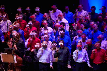 London Gay Men's Chorus at The Scoop at More London