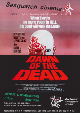 Dawn of the Dead at Kino Bermondsey