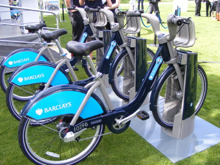 Barclays Cycle Hire Roadshow at Southbank Centre Square