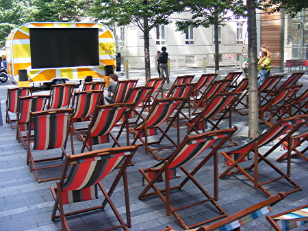 Wimbledon Big Screen at Bankside Mix